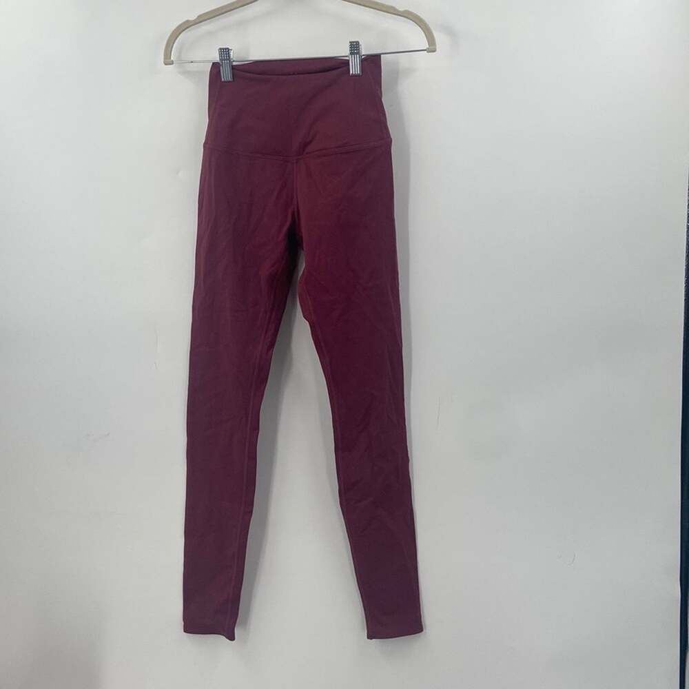 Tavi High waisted tight burgundy Leggings